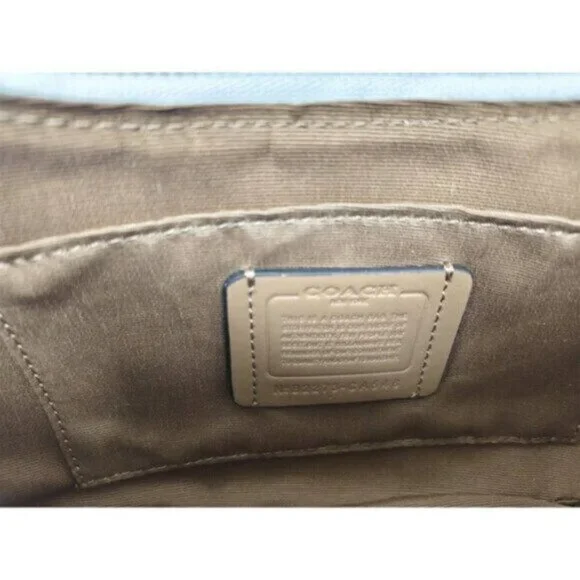 Coach Teri Shoulder Bag In Signature Canvas - Picture 5 of 5